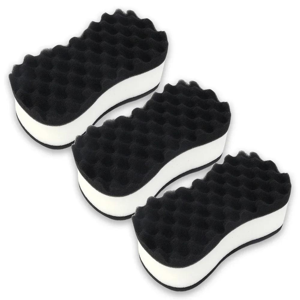 Нано-губка для мытья автомобиля, 3 слоя, большая волна, высокая плотность, супер-впитывающая вода, 8-образная полиуретановая губка, инструменты для мытья кузова автомобиля и окон