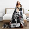 Drew Starkey Plush Blankets Kids  Flannel Throw Blanket For Couch Chair Warm Design Quality Bedspread Gift
