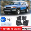 2007- FOR Toyota FJ Cruiser Mudguard Fender Mud Flap Guards Splash Mudflaps Car Accessories Front Rear 4pcs