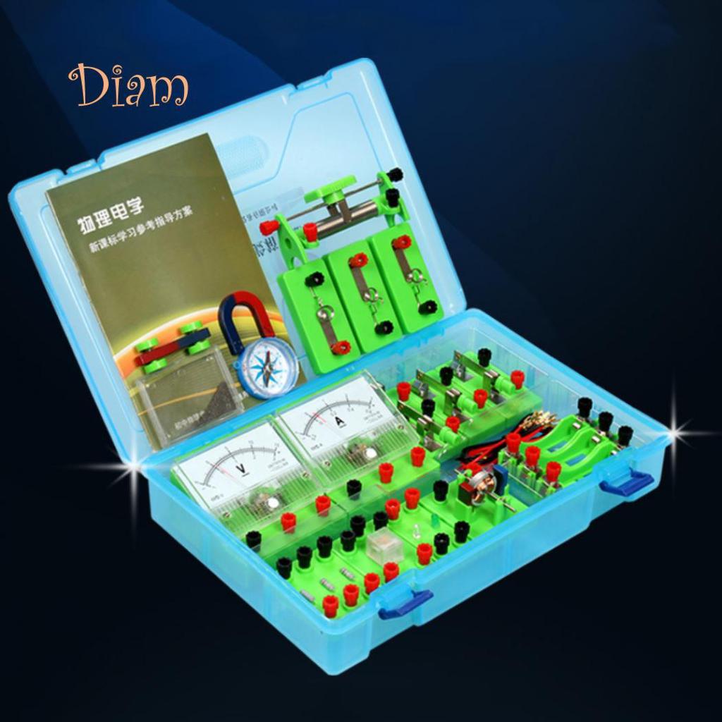 OBS Physics Labs Набор для экспериментов по магнетизму электрической цепи для средней школы