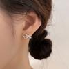 Small Bow Stud Earrings Mini Earrings Sweet Japanese Versatile Decoration To Give Your Best Friend A New Gift