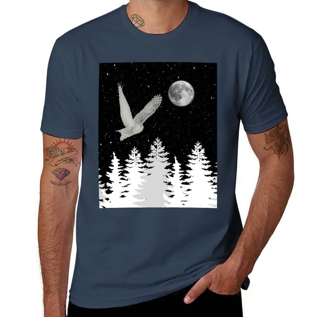 Night owl Flight of the Conchords TShirt Casual Breathable Short Sleeve Top