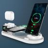 6 In 1 Wireless Charger Stand Pad for iPhone 15 14 13 12 Apple Watch Airpods Pro iWatch 8 7 Fast Charging Dock Station