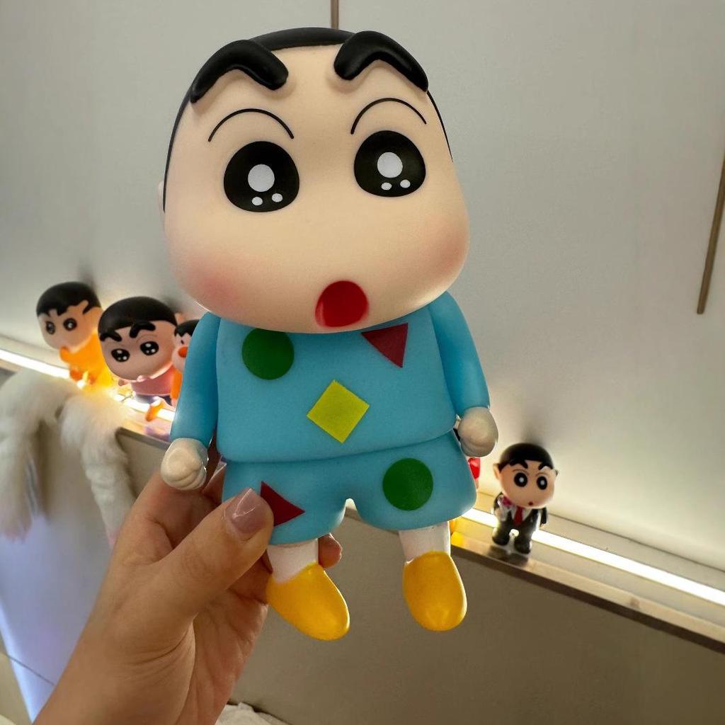 Crayon Shin-chan Series 1:1 Anime Figurine - Super Cute Large Doll Model Gift