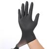 100PCS Black Nitrile Gloves Thickened Disposable Gloves for Cleaning Hairdressing Waterproof Dishwashing Tattoo Gloves