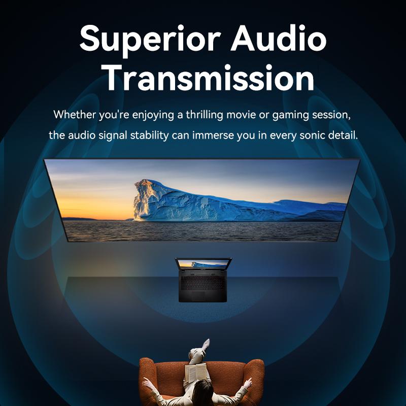 Vention 4K HDMI-совместимый кабель HDMI 2.0 кабель для PS5 4 Xiaomi Mi Box TV сплиттер переключатель аудиокабель для 4K ТВ видеокабель HDMI