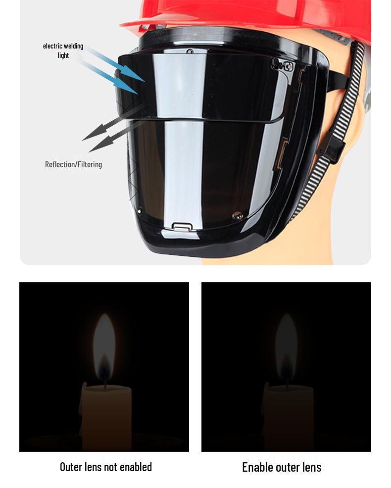 Сварочная маска: Легкий, Портативный, Дизайн с Заушным Креплением для Сварщиков