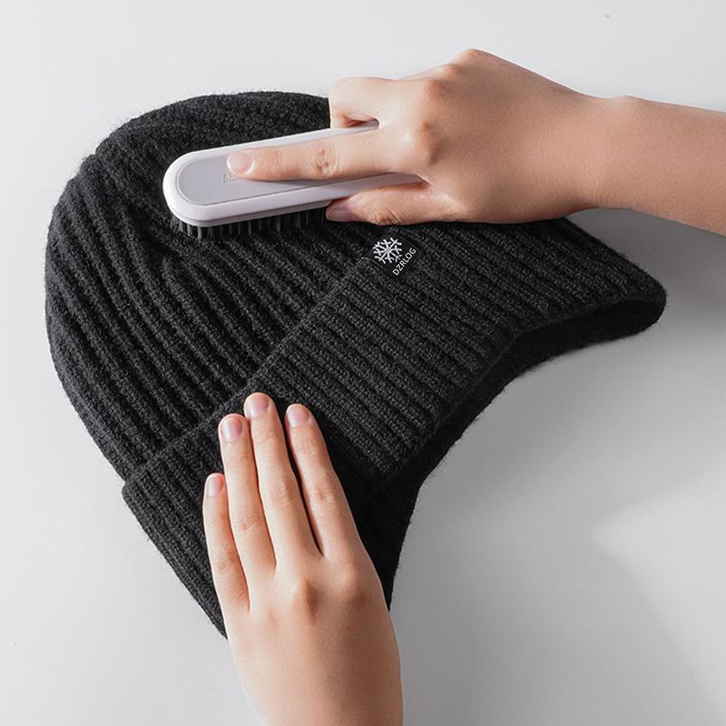 Fleece Winter Hat Knitted Soft Men's Beanie Warm Cap Outdoor Winter Ski Hat