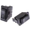 1Pc Plastic Car Power Window Switch With Lamp Electronic Components Universal