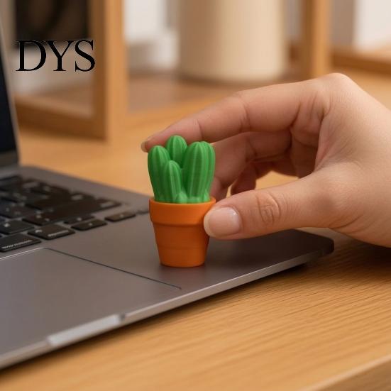 Тестер переключателей механической клавиатуры, 3D-печатная игрушка-фиджет-кликер в виде кактуса, имитация суккулентов, фигурка-украшение для рабочего стола, мини-портативная сенсорная