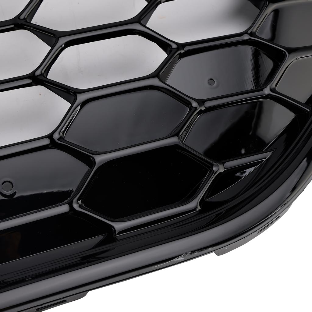 Глянцевая черная решетка переднего бампера подходит для Ford Focus ST + ST Line MK4 2018-2021