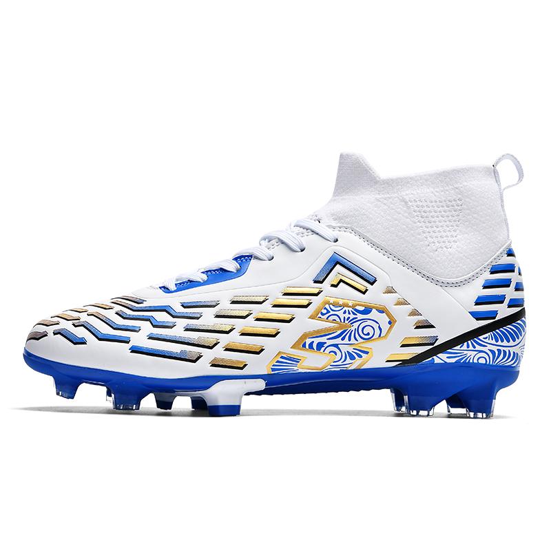 Мужские футбольные бутсы резиновые с мягкой подошвой Art Lawn профессиональные молодежные футбольные бутсы большого размера