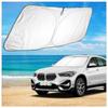 SHAOHAO Передний солнцезащитный козырек для нового BMW X1, ветровое стекло, УФ, сумка для хранения, простая установка и снятие, F48, солнцезащитный козырек, складной, солнцезащитный козырек, теплоизолирующий,