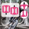 Mountain Bike Pedals, Bicycle Platform Pedals, Nylon Lightweight for Adult