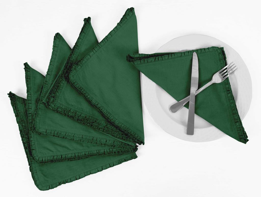 Vargottam Черный домашний декор вечеринки обеденный стол льняные многоразовые салфетки набор-упаковка из