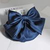 Ribbon Bowknot Spring Clip Korean Style Hair Net Cover Elegant Nurse Hair Clip  Office