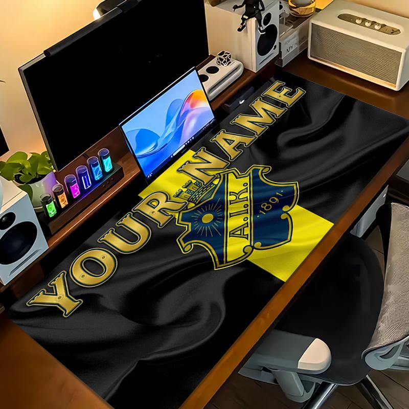 Custom Name aik Mouse Pad Large Gaming Table Cushion Non-slip Laptop Tablet Big Mousepad XXL Mat Mini PC Playmat With Lock edge_XIA