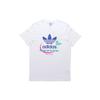 Originals Trefoil Sport Print Logo T-Shirt Men Tops White FK9974