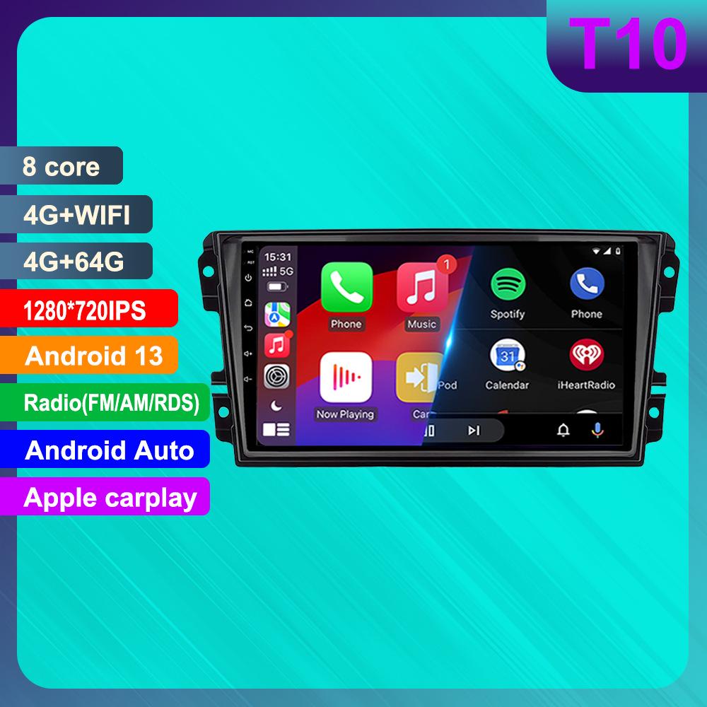 Автомобильный навигатор Nissan Datsun On-DO/Mi-DO с Android HD, совместимый с камерой заднего вида и CarPlay