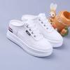 Half Slippers Women's Mesh Shoes Breathable Casual Shoes for Women Surface Hollowed Versatile Bones Outdoor Lady Off White Shoes