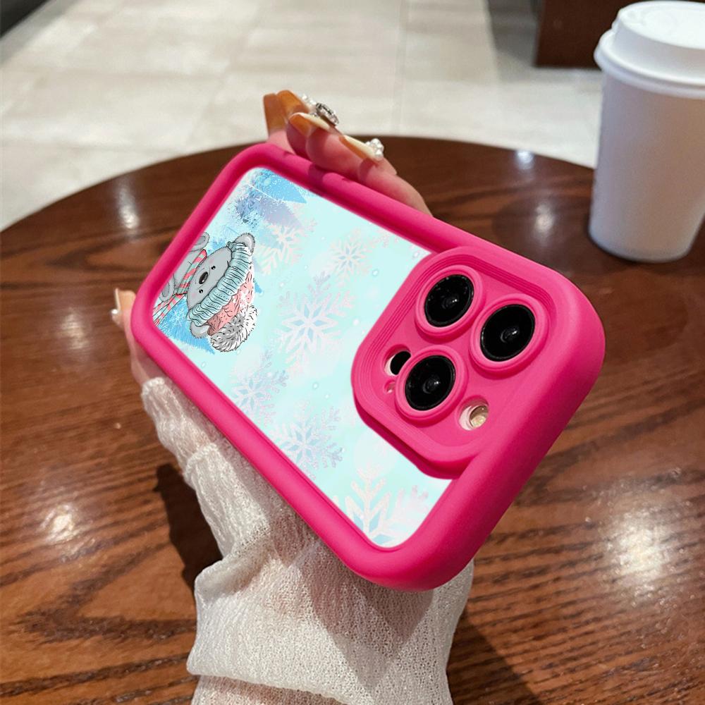 N116 Счастливого Рождества С Новым годом арт Мягкие чехлы для телефонов Angel Eyes для iPhone 16 15 14 13 11 Pro Max 8 7 6s Plus 12 mini XR XS Max Противоударный чехол