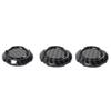 3PCS Carbon Fiber ABS Door Key Jack Trim For Jeep Wrangler JK JL Gladiator JT 2007+ Car Exterior Accessories Car Socket