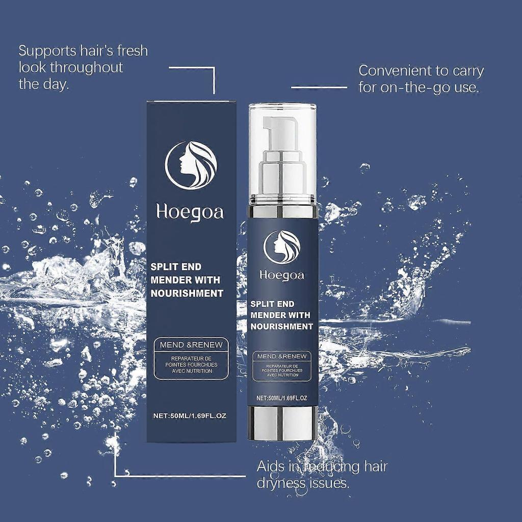 Hoegoa Moisturizing Hair Care Essence Mild Nourishing And Hydrating Hair Hydrating And Softening Daily Hair Care Essence