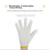Gongpinxing Cotton Work Gloves, Industrial Grade, Breathable, Non-Slip, Wear-Resistant, Yellow Edge, 30 Pairs