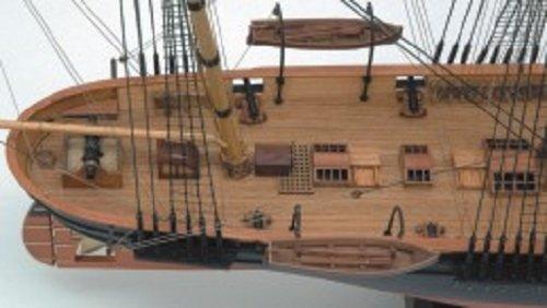 Woody Joe 1/75 Канрин Мару (Без парусов) Деревянный набор для сборки модели парусника