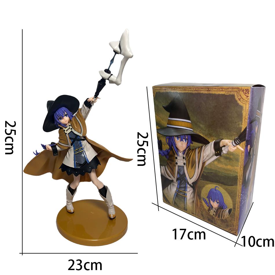 НОВАЯ Маг Магистр Рокси Мигурдия 25 см Фигурка Действия Mushoku Tensei: Безработный Реинкарнация ПВХ Аниме Фигурка Статуэтка Коллекция Игрушки