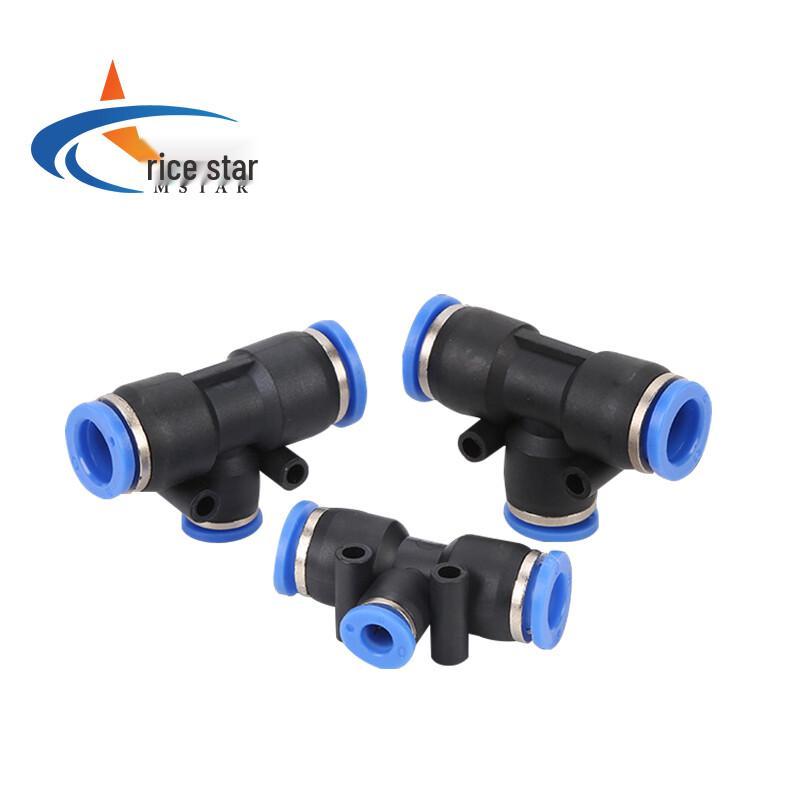 MSTAR Pneumatic Quick Connect T-Type Reducing Connector