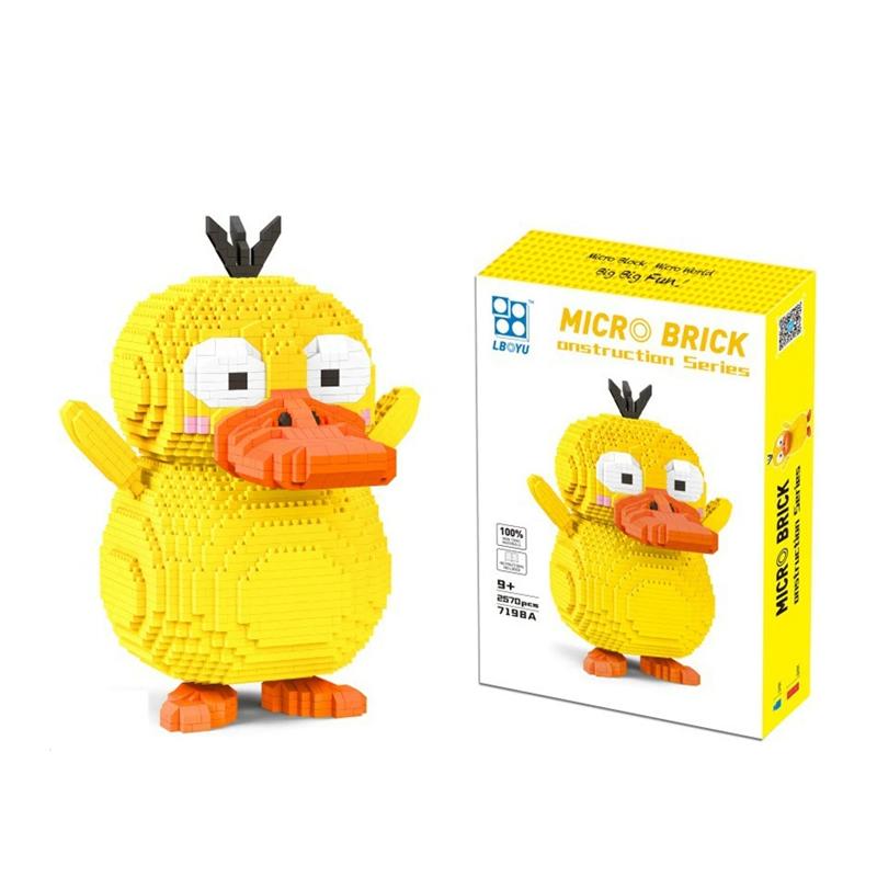 Non-Toxic Pokemon Action Figures Building Blocks Nano Micro Blocks Cartoon Anime Figure Kids Toys Mini Bricks