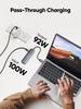 Концентратор CableCreation USB Type C HDMI со 100 Вт и 3 портами USB, совместимый с iPhone, iPhone 15 Pro, MacBook, MacBook Air, iPad, Surface и XPS, 5-в-1, 4K@30 Гц