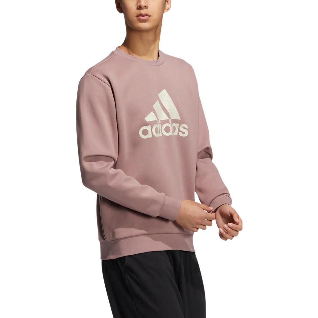 Adidas Sweatshirts Men's Purple Crew Neck Moderate Regular HN8998
