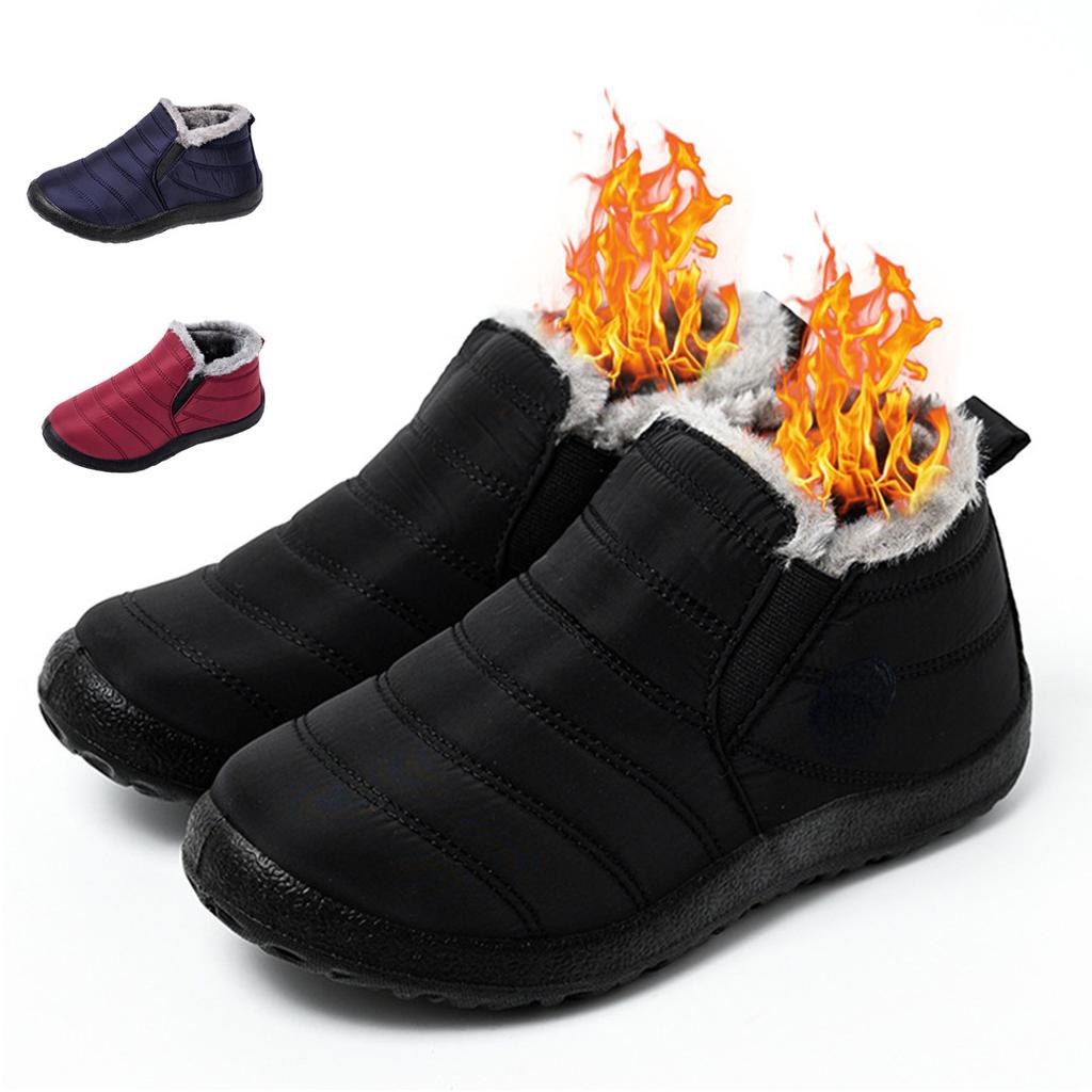 Cotton Shoe Unisex Large 36-47 Warm Cotton Shoes Soft Soled Waterproof Cotton Shoes Snow Leisure Outdoor Cotton Boots