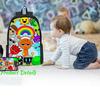 Large-capacity Backpack For Primary And Secondary School Students, Cartoon Shoulder Bag And Pencil Case For Children