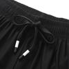Men's High Stretch Ice Silk Shorts Plus Size Sports Five Quarter Pants Summer Thin Beach Pants