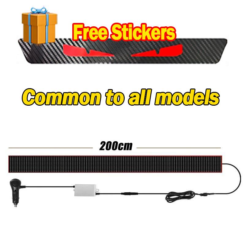 Светодиодная матричная пиксельная панель с дистанционным управлением для грузовика Devil Eye Soft Складная подсветка Граффити Прокрутка Stick up Текстовая доска Лобовое стекло