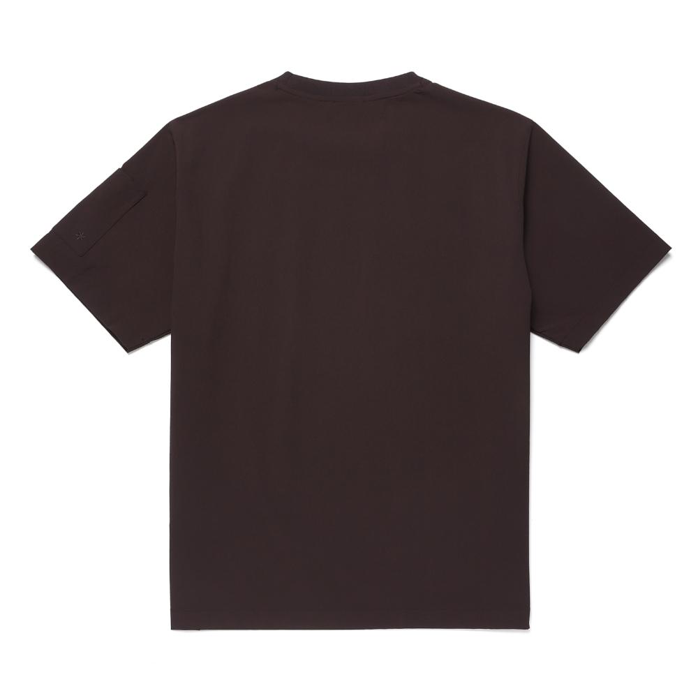 [Snowpeak] Lightweight CORDURA Short-Sleeve T-shirt Wine (S26MMPTS04)