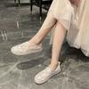 Мода 2024 года, женские новые эспадрильи Mujer, повседневные модные туфли на плоской подошве Sapatos, льняные балетки Chaussure для эспадрилий, удобные тапочки