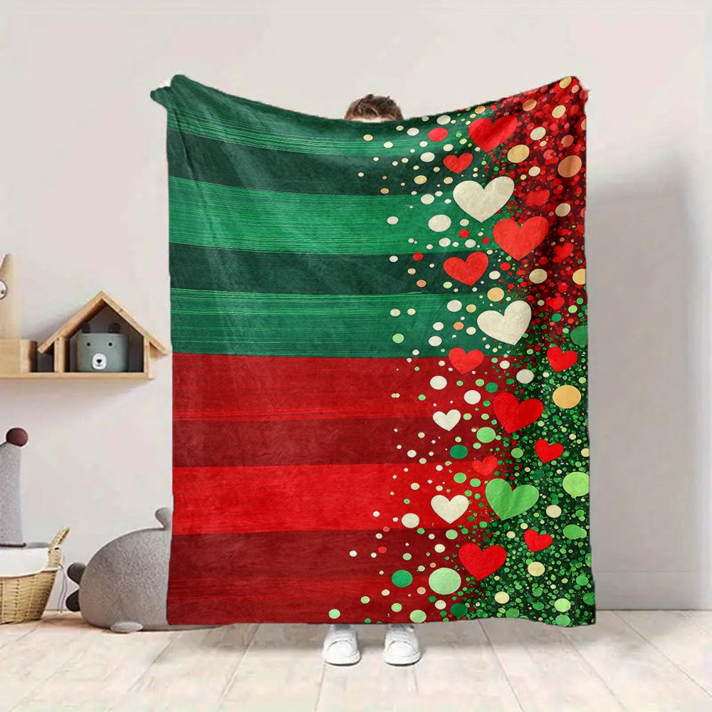 1Pc Christmas Nutcracker Party Blanket Soft And Comfortable Casual Warm Camping Travel Christmas Halloween Gift M91719