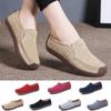 Fashion Women Genuine Leather Shoes Casual Flats Women Handsewn Suede Loafer