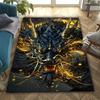 Sacred and Magnificent Oriental Dragon Carpet New Release! Rug for Living Room Bedroom,Office Areas,Durable Machine Washable Mat