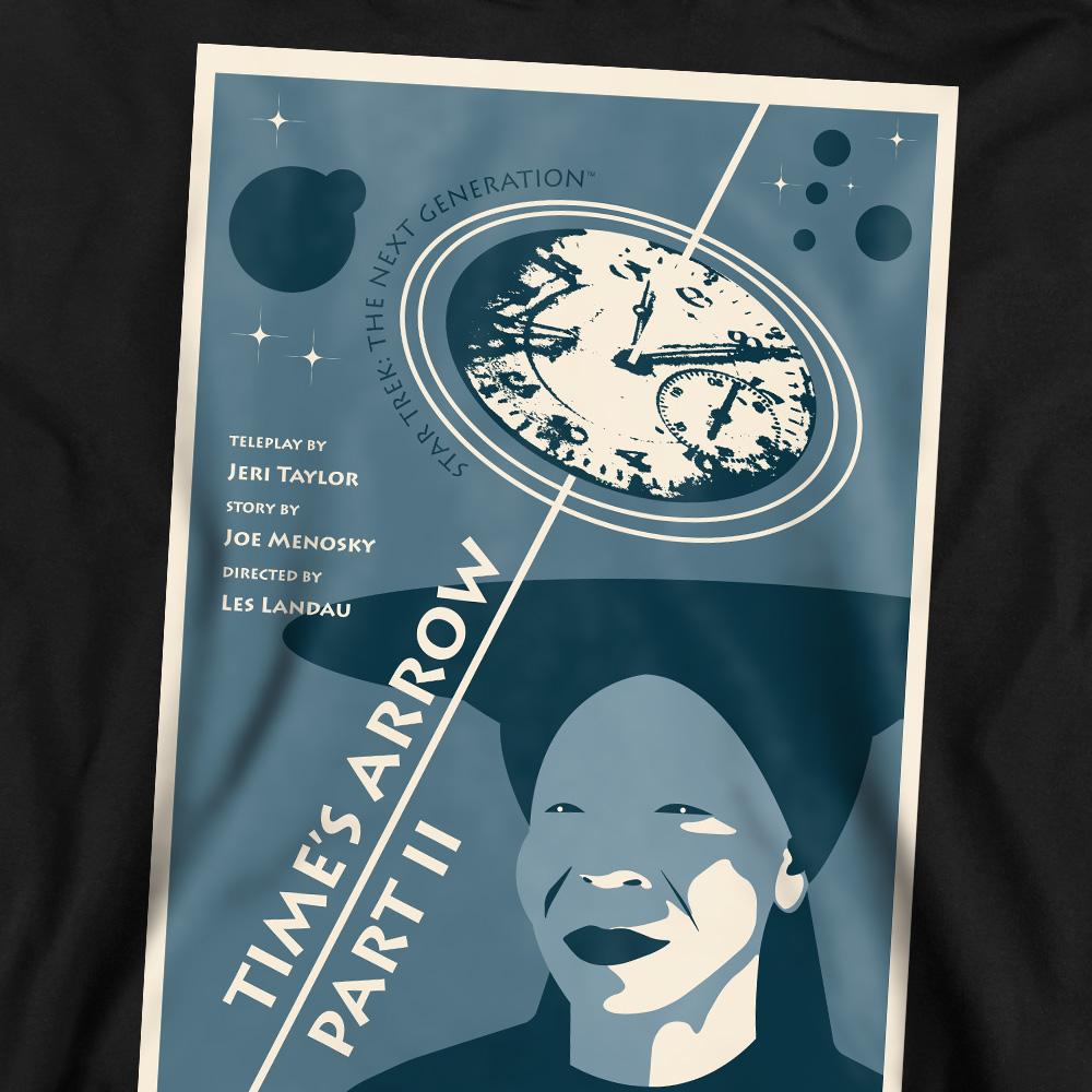 STAR TREK Унисекс для взрослых The Next Generation Сезон 6 Эпизод 1 Толстовка