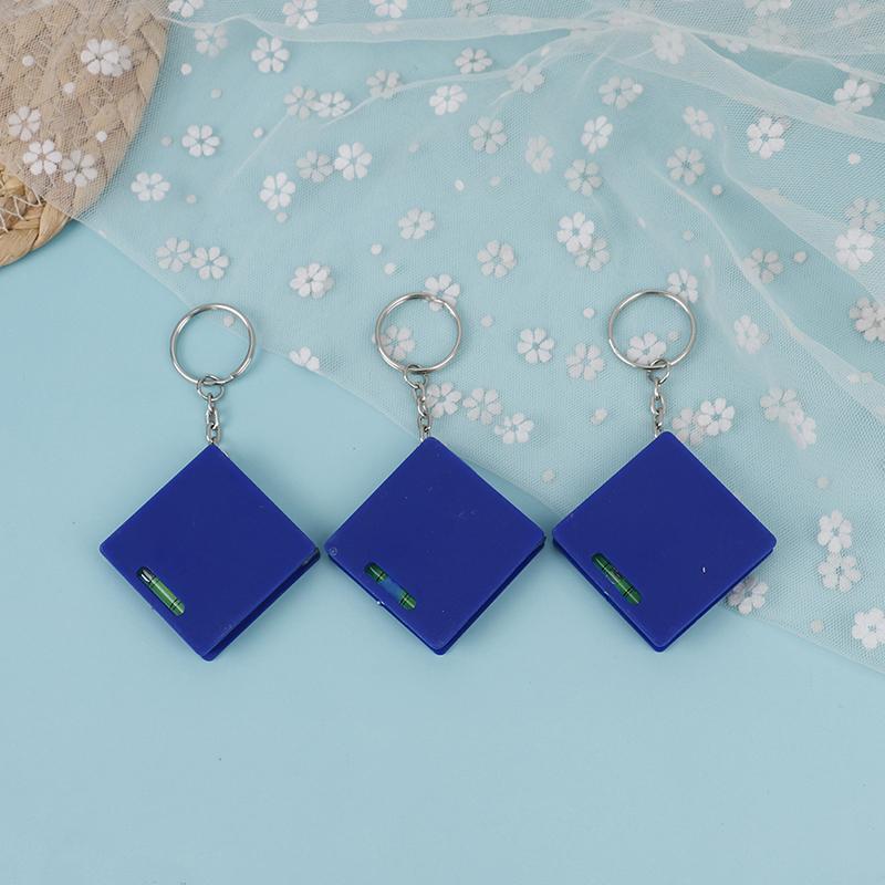 Tape Measure With Key Chain Portable Retractable Ruler Centimeter/Inch Ruler