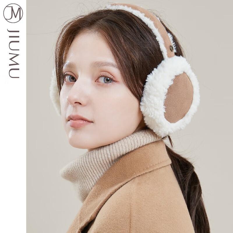 JIUMU Women's Winter Foldable Earmuffs
