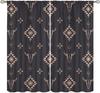 Vintage West Cowboy Window Curtains Rustic Wild West Cowboy Ride Horse and Desert Cactus Window Treatments for Bedroom Living