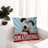 Cartoon W-Wallace and G-GromitS Pillow Cushion Cover Pillowcase Living Room Sofa Home Decor Customized