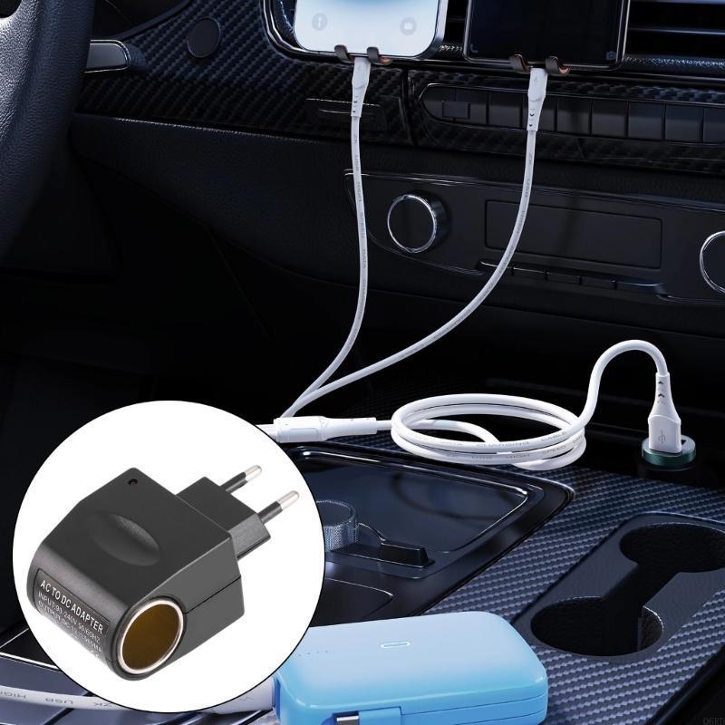 AC220V To DC12V Converter,500mAh 6W Car Cigarettes Adapter Power Supply Adapter Suitable for Car Electric Q6RD