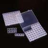 Diamond Painting Tool Plastic 56 Grid Foreign Trade Single Opening Storage Box 28 Grid Transparent Jewelry Box Storage Storage